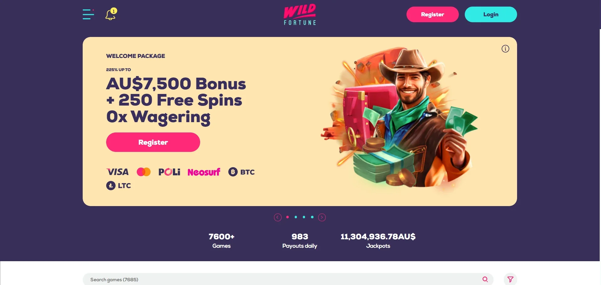 Wild Fortune online casino